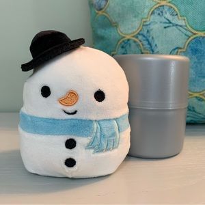 Squishmallows Manny Snowman 5” Capsule